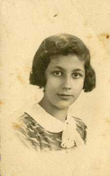 Rutka, age 10, 1939, Poland